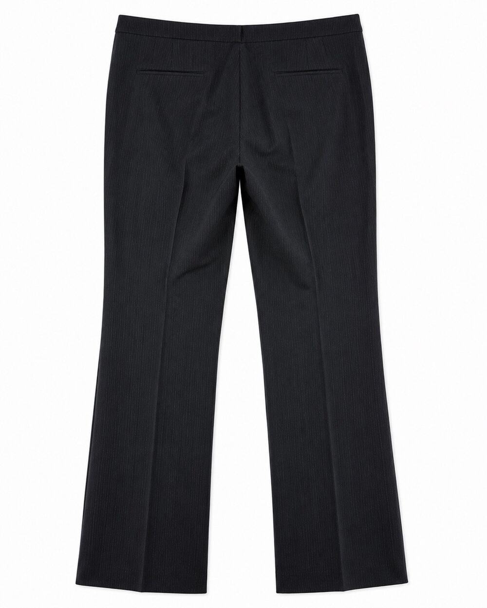 Calvin Klein Women’s Size 8 Black Pinstripe Career Dress Pants Straight Leg